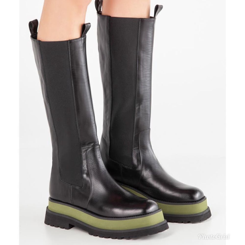 Revolve Paloma Barcelo Cira Tyson Platform Chelsea Boot